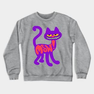 Meow Kitty Crewneck Sweatshirt